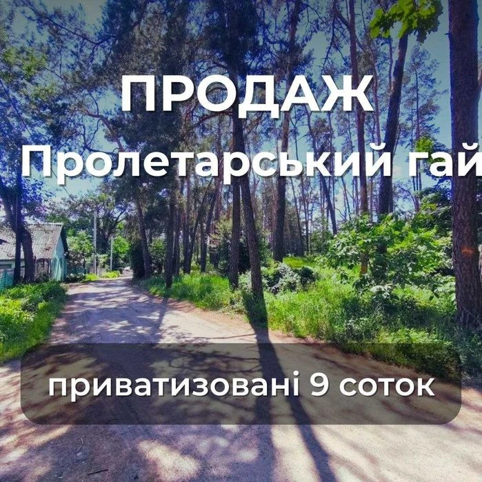 Дача 9 соток в Чернігові біля лісу та р.Десна Пролетарський