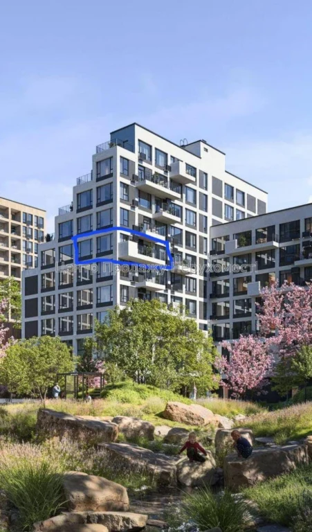 Продаж 2-кімн. квартири 62 м² в ЖК Dnipro Island, Київ, 5/12