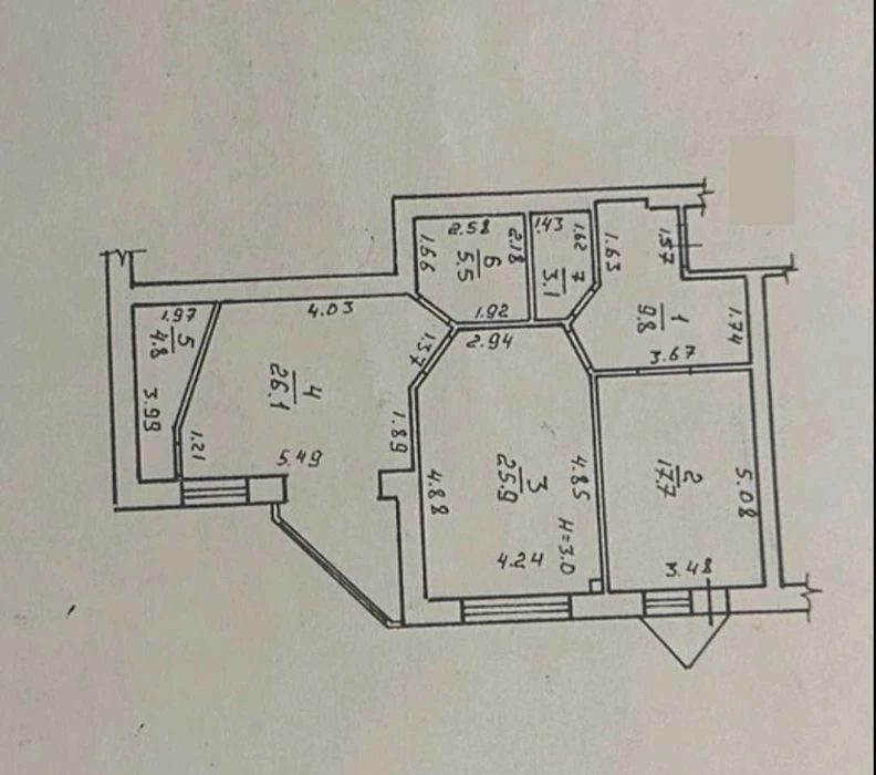 Продам квартиру жк Тенистый, пер. Педагогический,, д.3/3