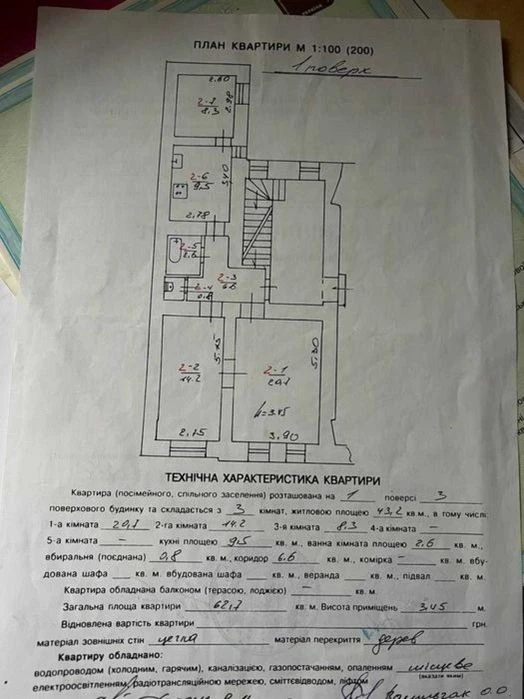 Продаж 3-кімнатної квартири в центрі Львова – вул. Джерельна