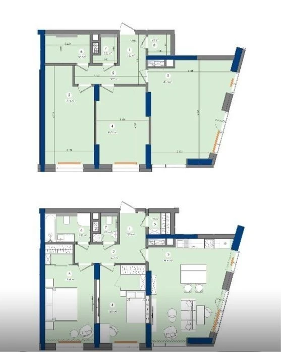 Residential complex Metropolis 3 SECTION 82 sq m Super Planning