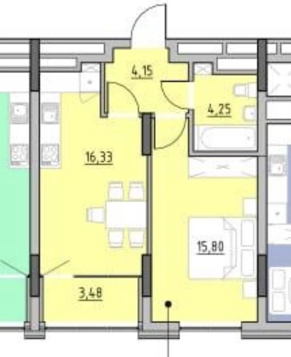 Продаж квартири ЖК Nordica Residence, 3 черга