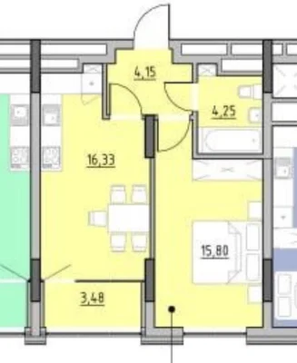 Продаж квартири ЖК Nordica Residence, 3 черга