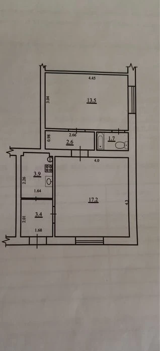 Продам 2 кімнатну квартиру