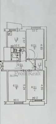 3-room apartment for sale at Ivasyuk, 39B, Minsk metro station