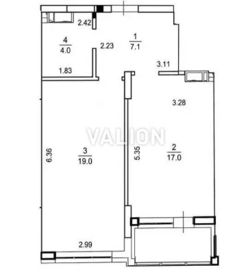 Продаж 1-к квартири вул. Вишгородська 45г
