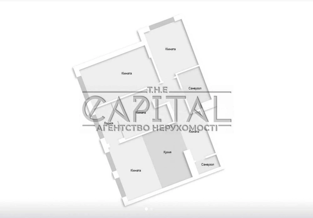 Продаж квартири в ЖК Галактика, Дніпровський район, 3 спальн