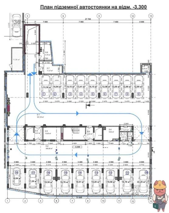 Продаж паркомісця ЖК Q-6 Quoroom Perfect II вул Перфецького