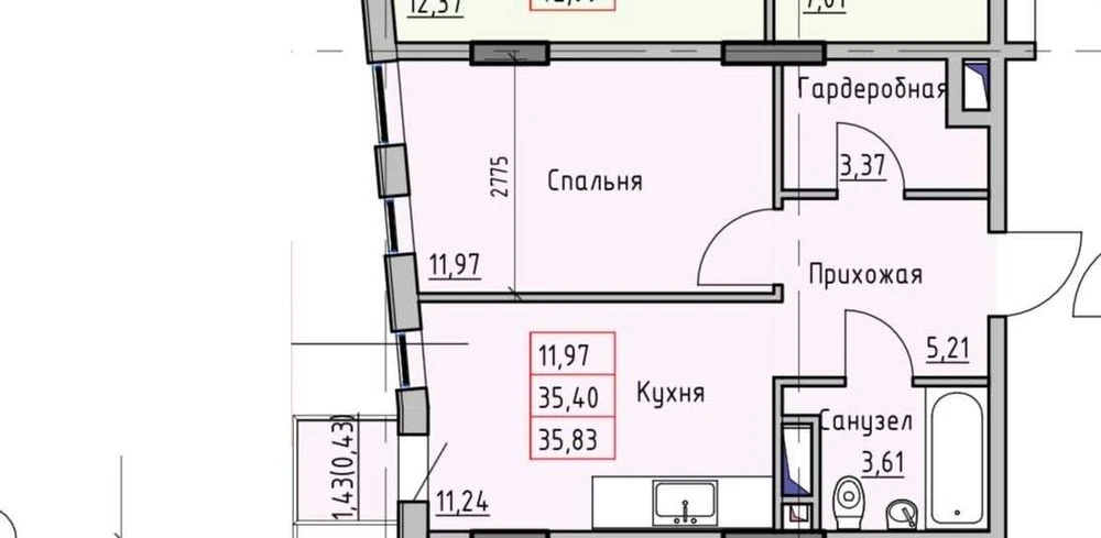 Продаю однокімнатну квартиру в ЖК «Простір» на вулиці Расків