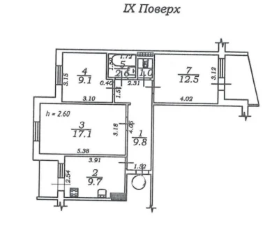 Продается 3-комнатная квартира на Таирова, ул. Левитана / К