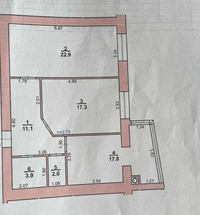Ексклюзив! Простора 2к квартира (75 м²) у зданій новобудові