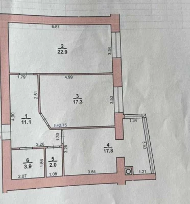 Ексклюзив! Простора 2к квартира (75 м²) у зданій новобудові