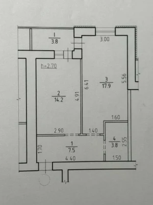Продаж 1-кімнатної квартири в новобудові по вул. Збройних Си