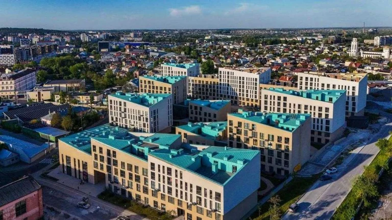 Продаж 1-кімнатної квартири 44.55 м² у ЖК «Містечко Брама» |