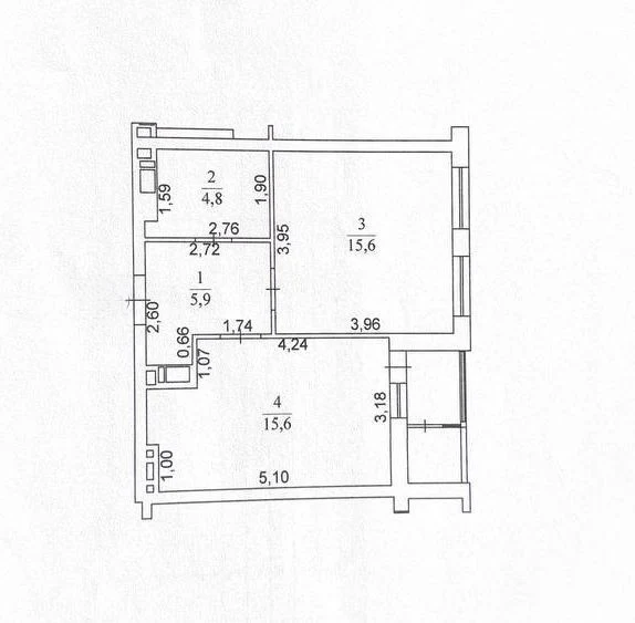 Without % 1-room apartment for sale in residential complex Pier 8, Gliba Babicha 8 B Osokor