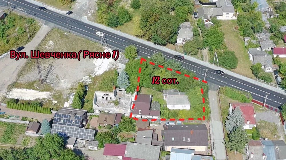 Продаж землі на околиці Львова Рясне 1