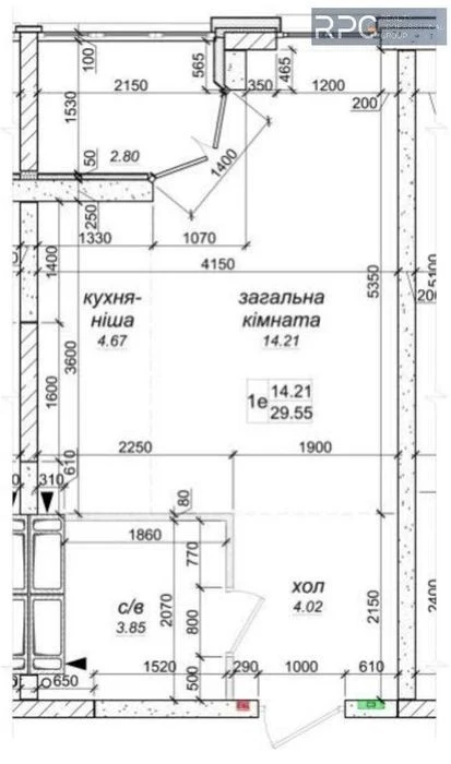 Продаж квартира 29м ЖК Одеський бульвар Метро Теремки
