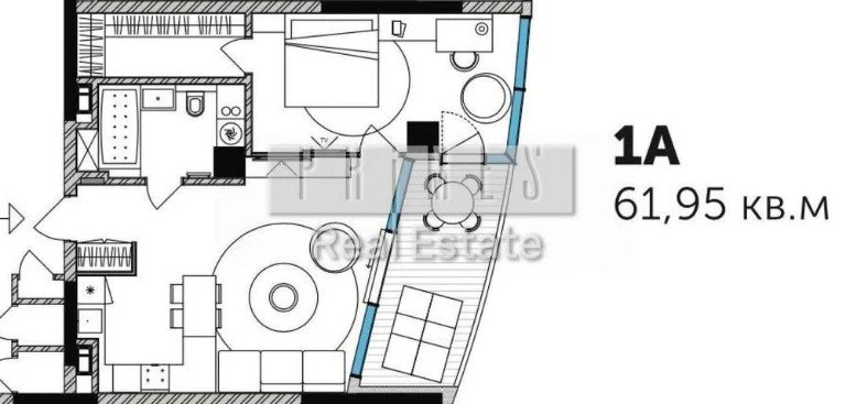 Продаж видова квартира, в сучасному комплексі Taryan Towers