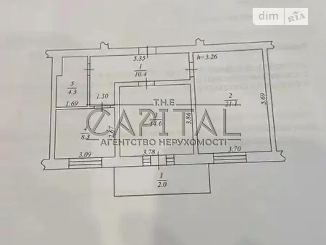 Довготривала оренда 2к квартири на вул. Хрещатик 29 • ID 348