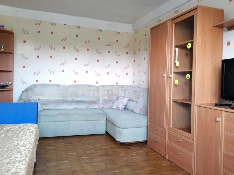 1-room apartment for sale near the Kvadrat shopping mall, Voskresenka