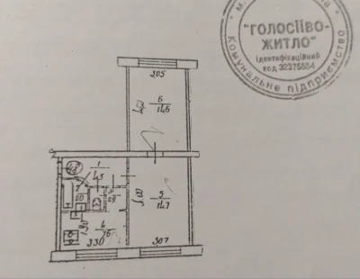 Оренда 1 кімнатної квартири Героїв Оборони 7! Вільна готова