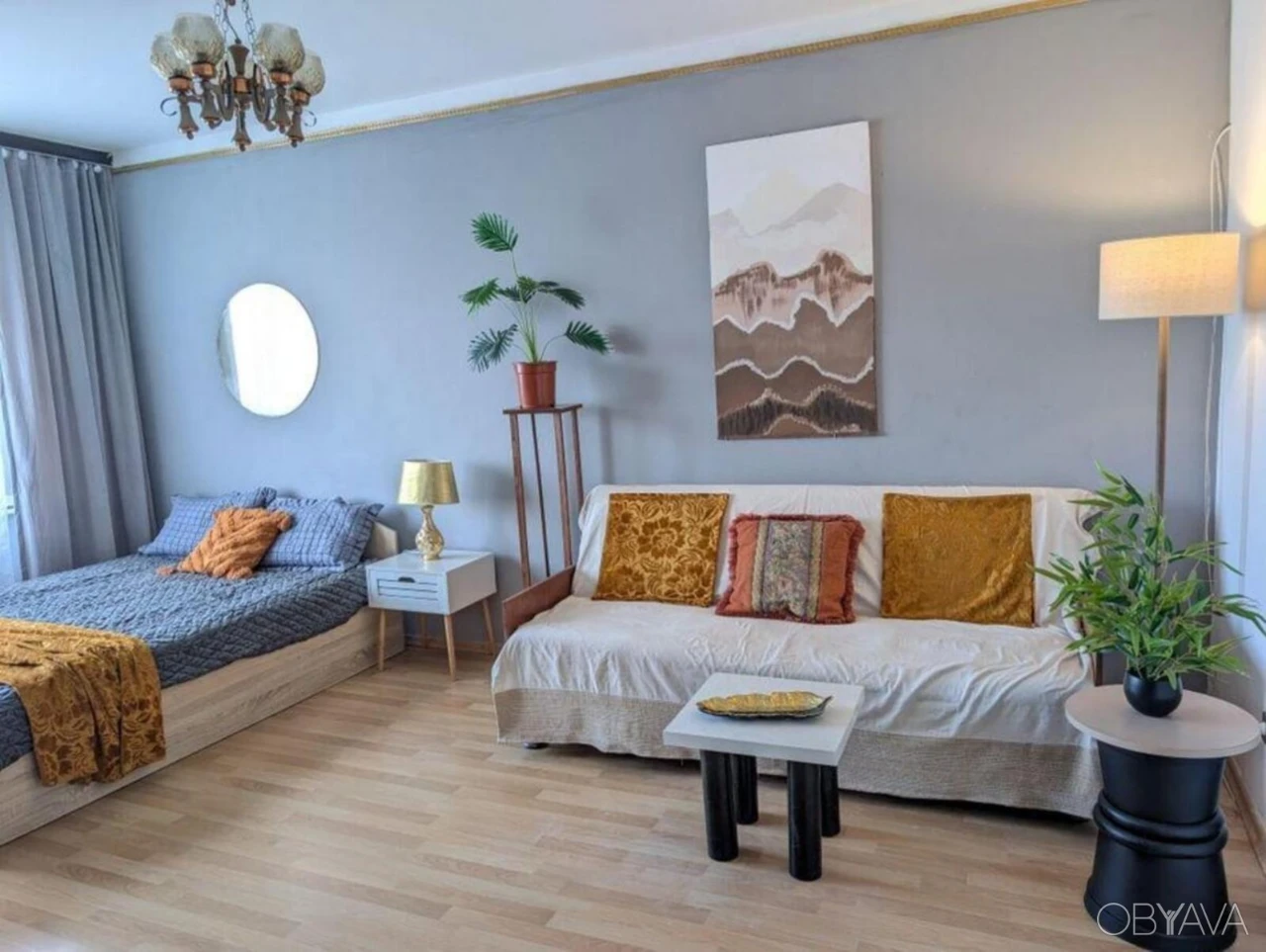 1-комнатная квартира, 38 кв.м