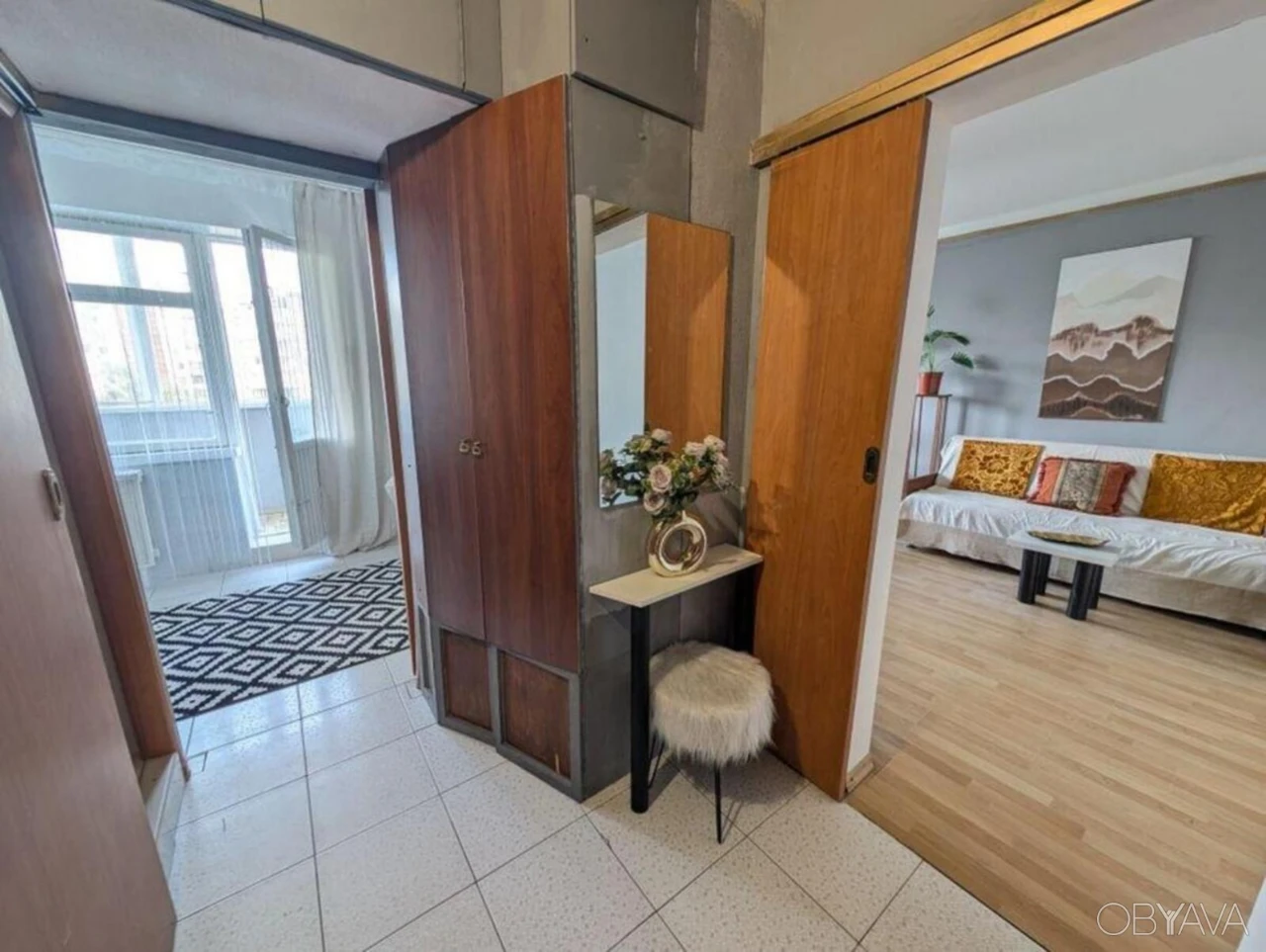1-комнатная квартира, 38 кв.м