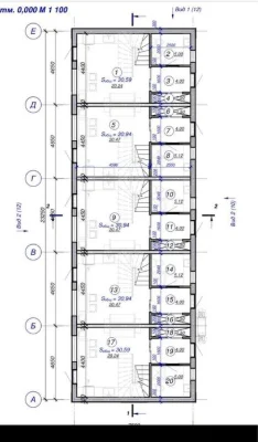 START SALE |  from the BUILDER Townhouse 60 sq.m | Red