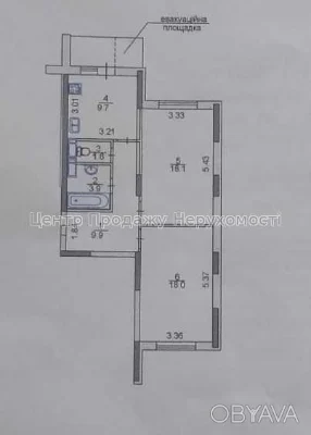 2-комнатная квартира, 62.8 м.кв.