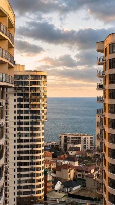 Продам 1к квартиру 40м² з терасою та видом на море ЖК 48 Пер