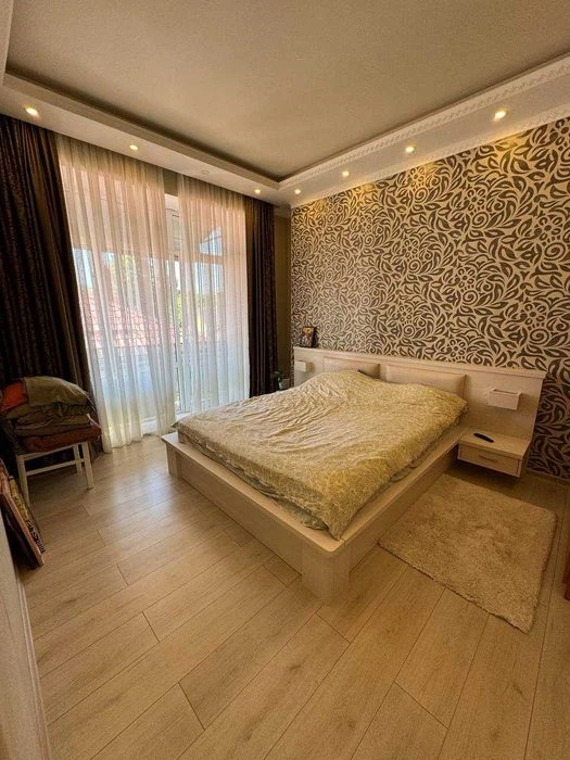2-room apartment with renovation in a brick house with gas