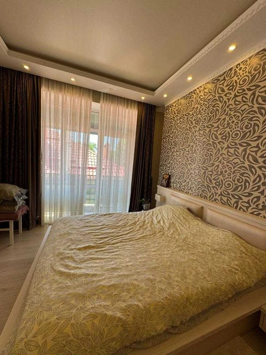 2-room apartment with renovation in a brick house with gas