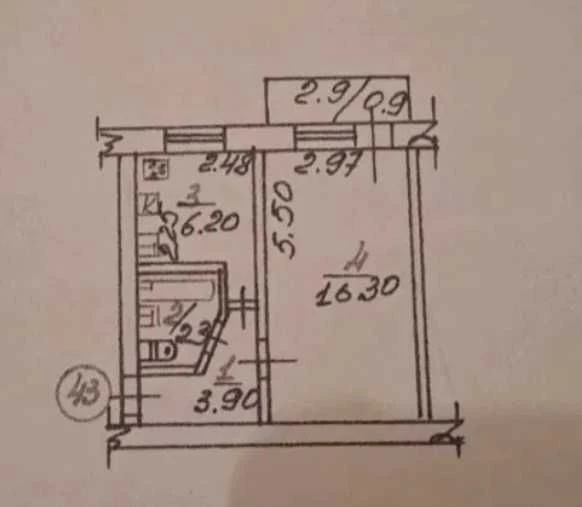 Продажа 1 комнатной квартиры. Парк Юность!