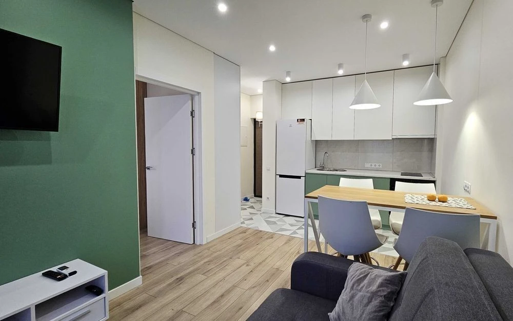 Without %. Residential complex Faina Town. Wonderful apartment 30 sq. m! Kitchen-living room