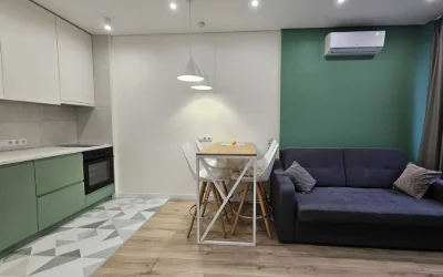 Without %. Residential complex Faina Town. Wonderful apartment 30 sq. m! Kitchen-living room