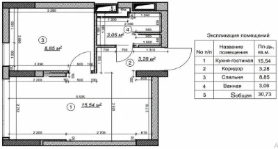 Without %. Residential complex Faina Town. Wonderful apartment 30 sq. m! Kitchen-living room