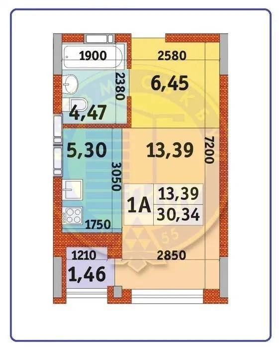 Продаж 1 кімн. квартири 31 м2 в Пущі Водиці (Київ, Оболонськ