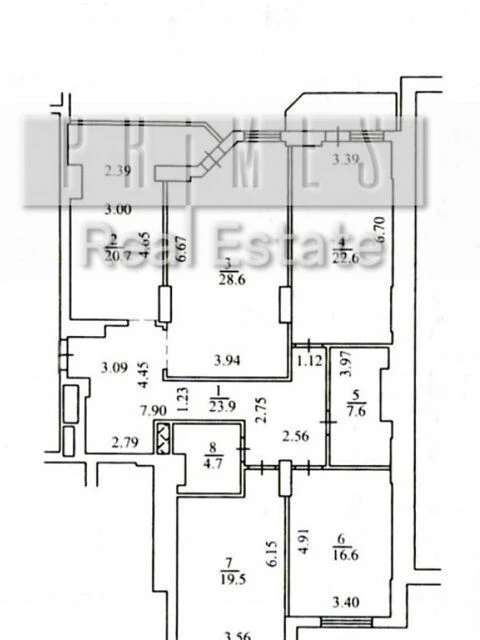 Продаж 4к квартири 145 кв. м на вул. Мокра 16 • ID 34820096