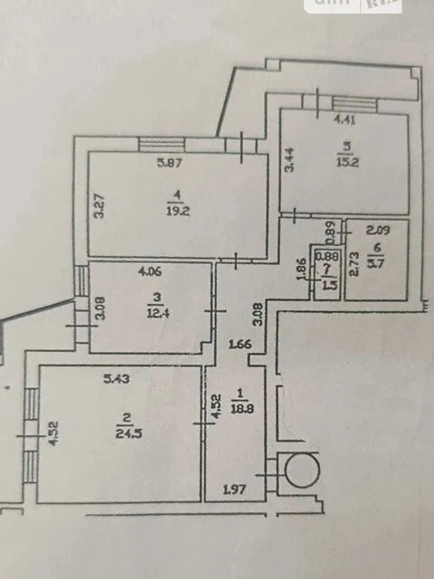 Продаж 3к квартири 105.1 кв. м на вул. Братства тарасівців 1