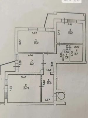 Продаж 3к квартири 105.1 кв. м на вул. Братства тарасівців 1