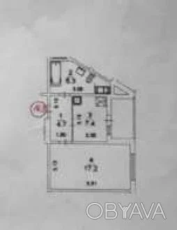 1-комнатная квартира, 37.70 кв.м
