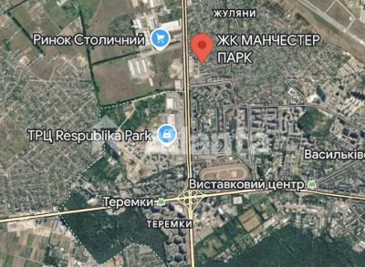 1-кімнатна квартира ЖК Манчестер Парк Жуляни Соломʼянський Г