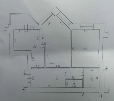 Продаж 2 кімн. квартири в новобудові, індівідуальне опалення