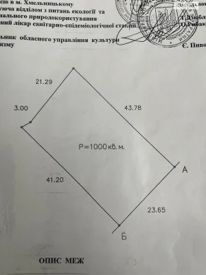 Продаж Ділянка під житлову забудову Виставка