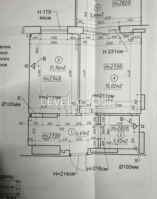 Gas! Own boiler room! 1-room apartment 38m2 for sale in the Crystal Residential Complex
