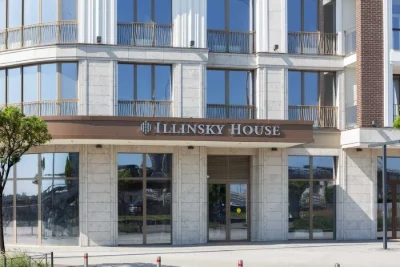 Illinsky House | 1 room 57m² | View of Podil | Clubhouse |