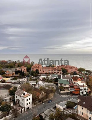 Renovated 1-room apartment with a direct sea view in residential complex Pos