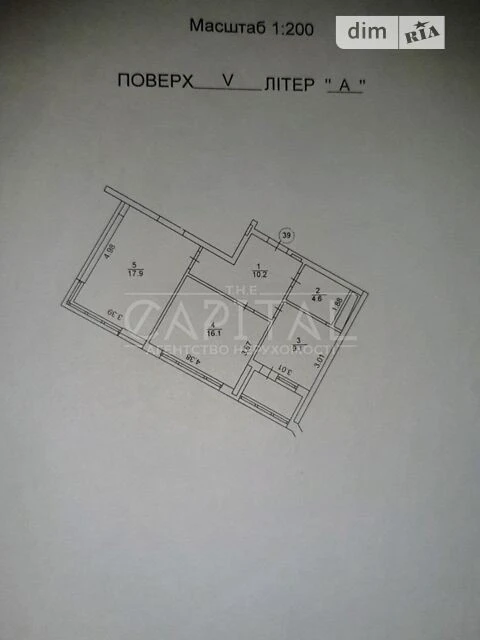 Продаж 2к квартири 61 кв. м на вул. пр-т Бажана Миколи 1Г •