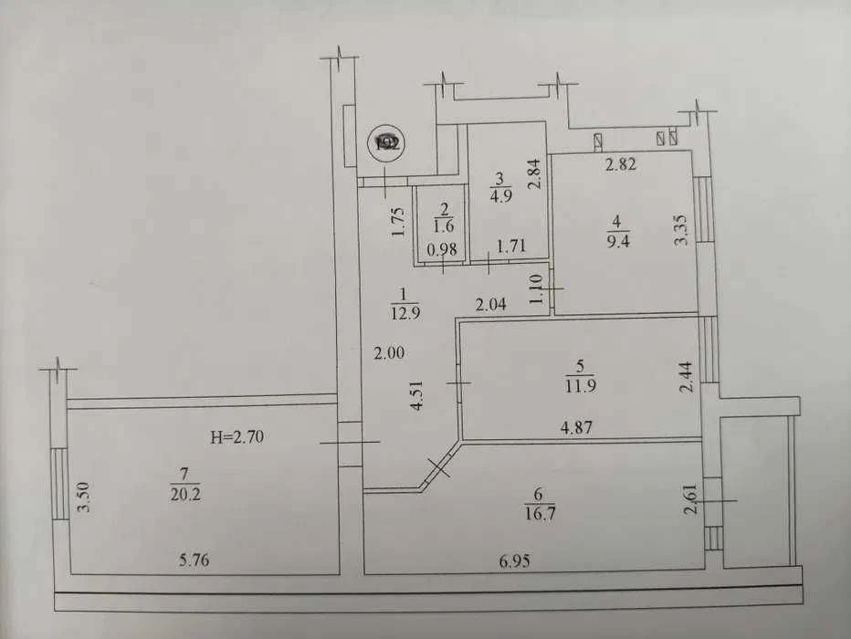 Продается 3 комн квартира 81 м2 Новострой ЖК Мира-3 метро Ин