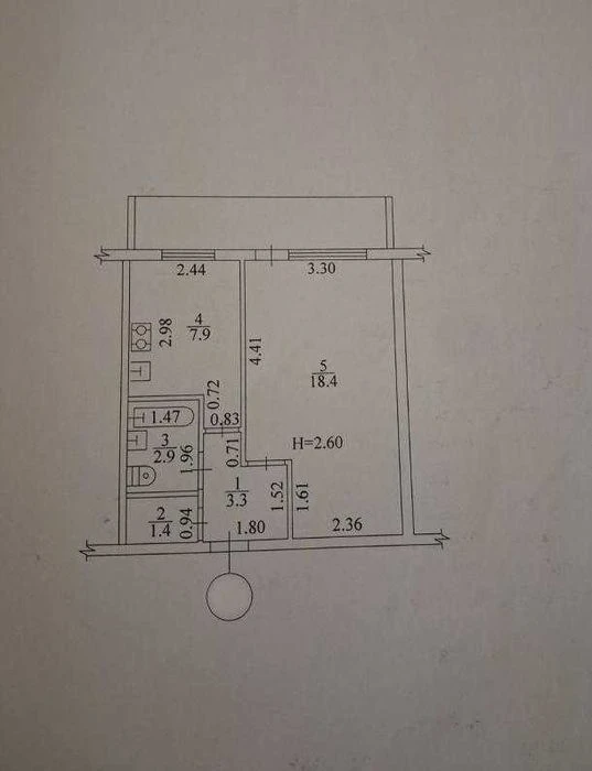 .Продам 1к.кв.1/9